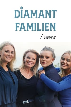 Diamantfamilien i sneen