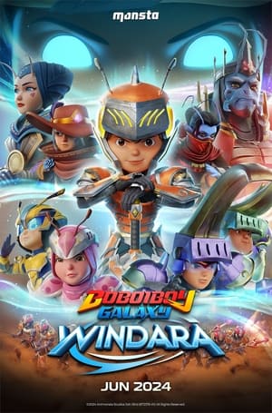 BoBoiBoy Galaxy 3. évad (2024-06-01) poszter