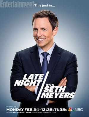 Late Night with Seth Meyers 1. évad (2014-02-25) poszter