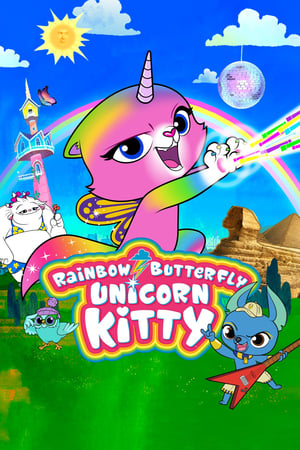 Rainbow Butterfly Unicorn Kitty poszter