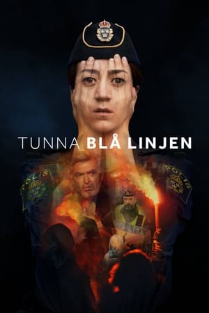 Tunna blå linjen poszter