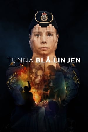 Tunna blå linjen poszter