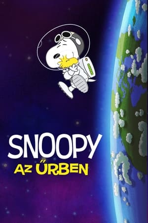 Snoopy az űrben poszter