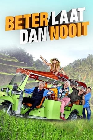 Beter laat dan nooit poszter