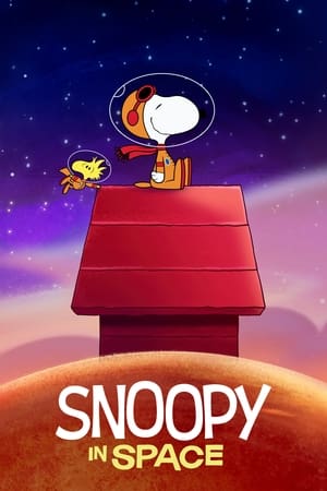 Snoopy az űrben poszter