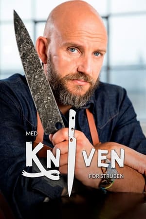 Med kniven for struben poszter