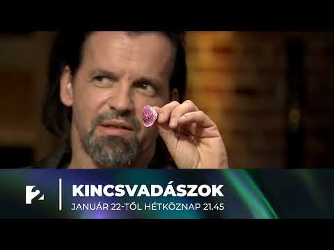 Hétfőtől jön a Kincsvadászok Till Attila vezetésével hétköznap esténként 21:45-kor a TV2-n!